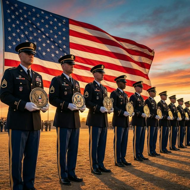 US Army custom coins