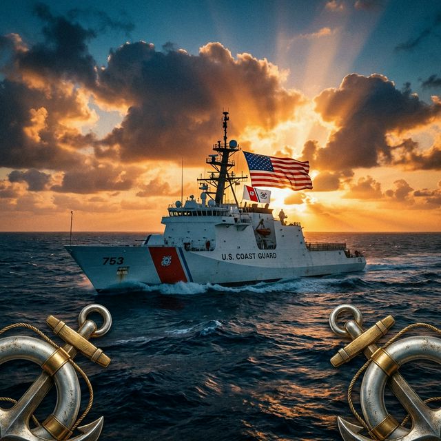 US Coast Guard custom coins