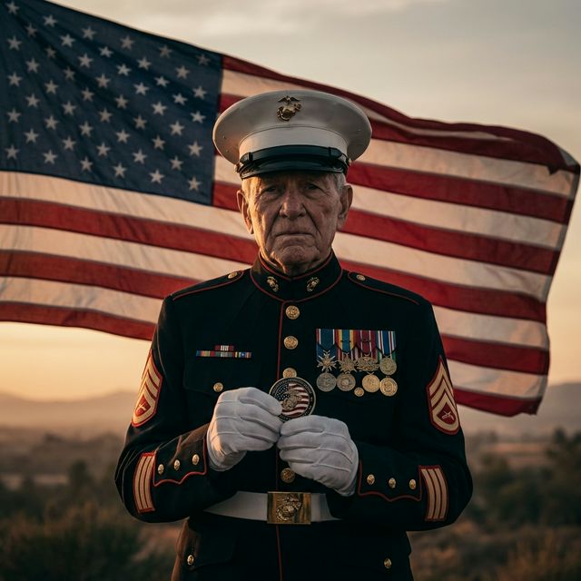 Veterans custom coins